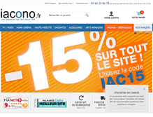 Tablet Screenshot of iacono.fr
